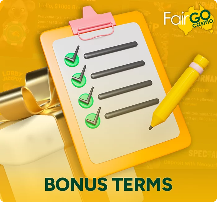 FairGo bonus terms