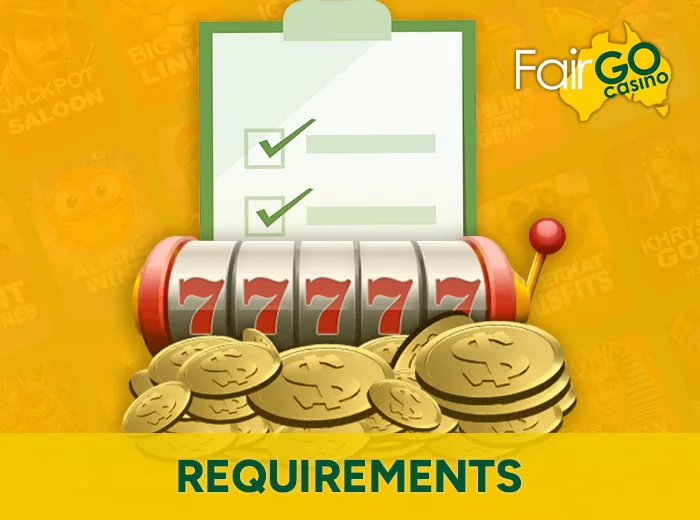 Requirements for using Free Spins at FairGo Casino in Australia