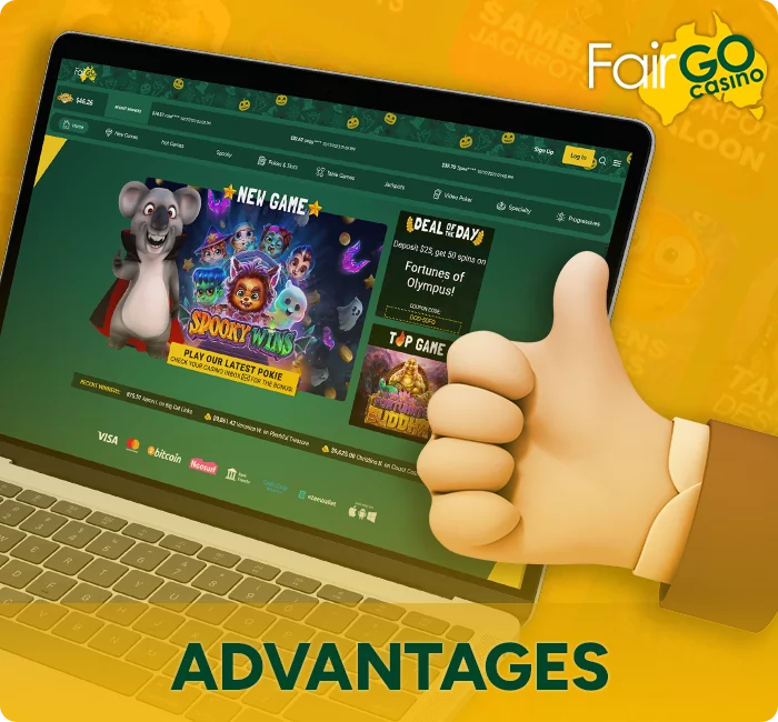 The main benefits of FairGo Casino for Australians