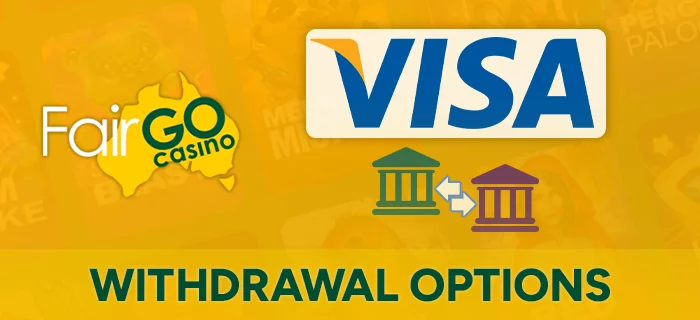 Withdrawal via Visa at FairGo