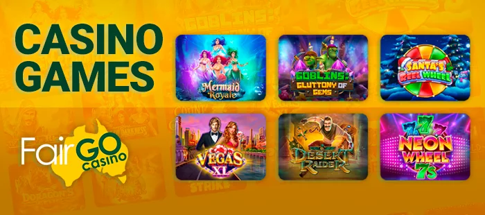 What Casino Games are at Fair Go Casino - Slots, Poker and more
