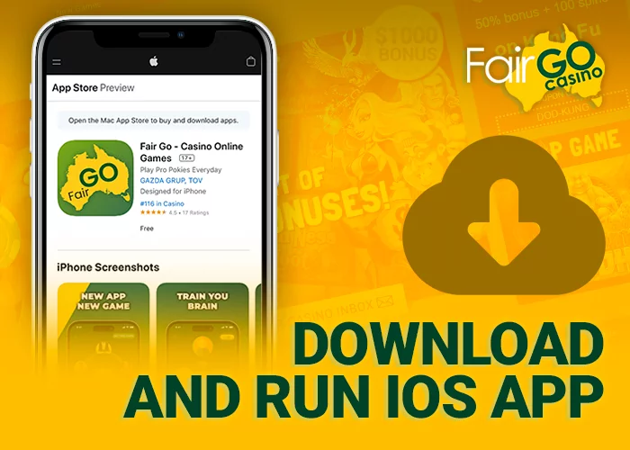 Fair Go Casino app download for iPhone phones - how to download