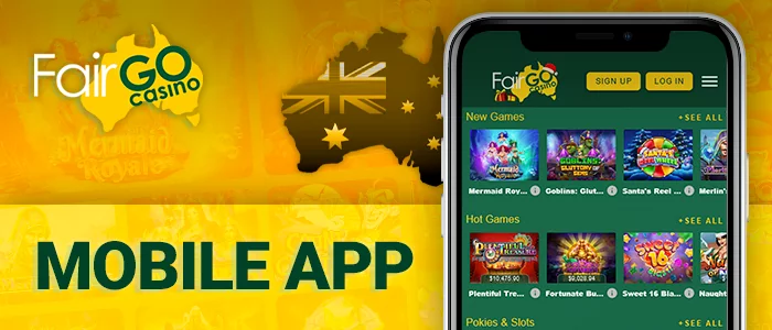 Fair Go Casino mobile app information - what a AU player should know